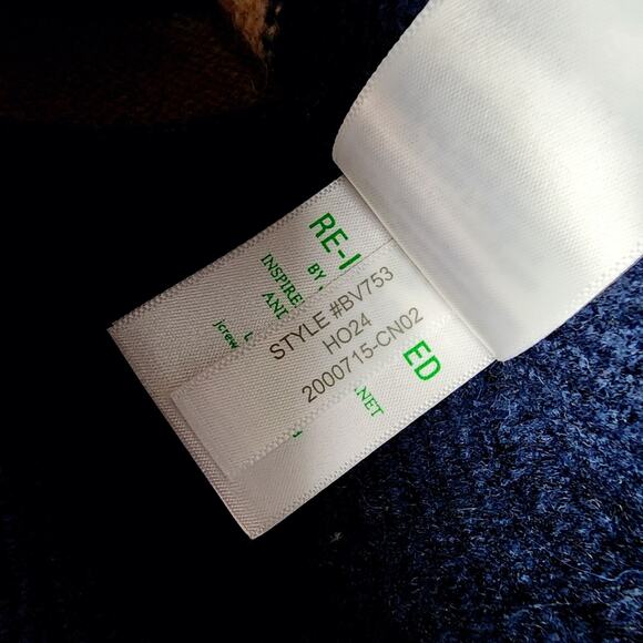 NEW J. Crew Chunky Cropped Stripe Sweater Wool Alpaca Blend Natural Heather XS - Picture 6 of 11